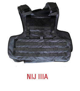 New Design! Black Panther Bullet Tactical Vest Aramid Fiber NIJIIIA Polymer Molle Vest Defense Tactics