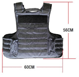 New Design! Black Panther Bullet Tactical Vest Aramid Fiber NIJIIIA Polymer Molle Vest Defense Tactics