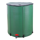 50 /66 /100 Gallon Rain Barrel collapsible Rainwater Harvest Water Tank Garden PVC Foldable Rain Collection Tank Water Container