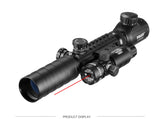 High Quality Multifunctional 3-9X32EGC Tactical Optic Red Green Illuminated Riflescope Holographic Reflex 4 Reticle Dot Combo Hunting Rifle Scope