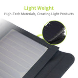 5V 21W Solar Panel Solar Charger Built-in 8000mAh Power Bank Fast Charging Dual USB Output Battery for iPhone iPad Samsung