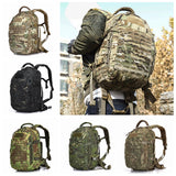 2022 New Design! Top 900D Laser-Cut Multicam Camouflage 25L Military Tactical Assault Backpacks Emergency Bug-out Perfect Molle Rucksack Hiking Camping Hunting Waterproof Bag