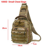 2022 New! Laser-Cut EDC Tactical Chest Bag Sling Hiking Backpack Shoulder Fishing Bags Travel Camping Molle Bag Hunting