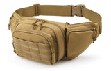 Outdoor EDC Tactical Gun Waist Bag Holster Chest Combat Camping Sport Hunting Athletic Shoulder Sling Gun Holster Bag