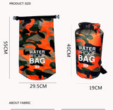 30L Waterproof Swimming Bag Dry Sack Camouflage Colors Fishing Boating Kayaking Storage Drifting Rafting Bag 2L 5L 10L 15L XAZ9