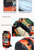 30L Waterproof Swimming Bag Dry Sack Camouflage Colors Fishing Boating Kayaking Storage Drifting Rafting Bag 2L 5L 10L 15L XAZ9