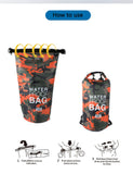 30L Waterproof Swimming Bag Dry Sack Camouflage Colors Fishing Boating Kayaking Storage Drifting Rafting Bag 2L 5L 10L 15L XAZ9