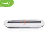 Upgraded Food Vacuum Sealer 220V/110V Automatic Commercial Household Food Vacuum Sealer Packaging Machine Include 10Pcs Bags