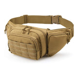 Outdoor EDC Tactical Gun Waist Bag Holster Chest Combat Camping Sport Hunting Athletic Shoulder Sling Gun Holster Bag