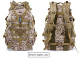 2022 new! Prepper Tactical Quick Response Backpack Outdoor Molle Camouflage Rucksack Military Assault Bag Hiking Camping Hunting Travel Knapsack