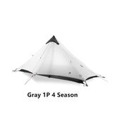 New 2022!Top Quality Version 230cm  UL GEAR Lanshan 1 Ultralight Camping 3/4 Season 15D Silnylon Rodless Tent