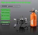 Gen 2 Multi Fuel Outdoor Stove Cooker Portable Kerosene Stove Burners Outdoor Camping Picnic Cooking Foldable Gas Stove