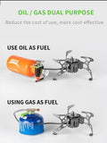 Gen 2 Multi Fuel Outdoor Stove Cooker Portable Kerosene Stove Burners Outdoor Camping Picnic Cooking Foldable Gas Stove