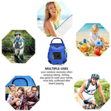 20L Water Bags Outdoor Camping Shower Bag Solar Heating Portable Folding Hiking Climbing Bath Equipment Shower Head Switchable