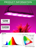 COB LED Grow Light Full Spectrum AC220V 50W Led Grow Lamp Indoor Plants IP65 Waterproof Greenhouses Indoor Phyto Lamp