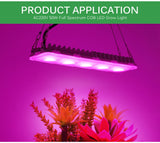 COB LED Grow Light Full Spectrum AC220V 50W Led Grow Lamp Indoor Plants IP65 Waterproof Greenhouses Indoor Phyto Lamp