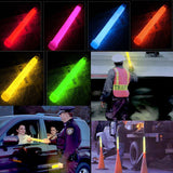 10 Pcs SOS 6inch Industrial Grade Glow Sticks Light Stick Party Camping Emergency Lights Glowstick Chemical Fluorescent