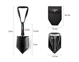 WORKPRO Military Shovel Tactical Folding Shovel Outdoor Camping Spade Survival Emergency Tools