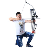 Huntingdoor Takedown Recurve Bow & Arrow Set Hunting Target Shooting 30-40lbs Archery for Beginner /Light Weight