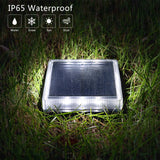 Solar Led Light Outdoor Waterproof Light Underground Landscape Lamp For Lawn Pathway Solar Powered Sunlight Garden Decoration