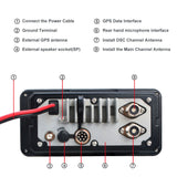 RS-510MG VHF Marine Transceiver IPX7 Waterproof Mobile Radio Class A DSC Walkie Talkie GPS