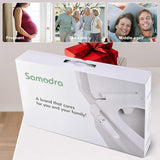 SAMODRA Toilet Bidet Ultra-Slim Bidet Toilet Seat Attachment With Brass Inlet Adjustable Water Pressure Bathroom Hygienic Shower