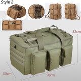 Hot selling!65L Tactical Military Outdoor Shoulders Package Waterproof Nylon Backpack Trekking Climbing High Capacity Travelling Bag