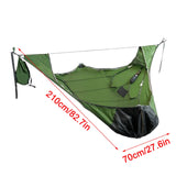 Portable Hammock Family Outdoor Camping Tent Big Camping Triangle Hammock Multifunction Breathable Tree House Camping Bracket