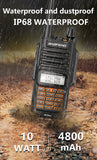 2PCS Walkie Talkies Waterproof Baofeng UV-9R PLUS 10W Portable CB Ham Radio Transceiver VHF UHF  2 Way Radio uv9r plus Hunt 10KM