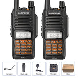 2PCS Walkie Talkies Waterproof Baofeng UV-9R PLUS 10W Portable CB Ham Radio Transceiver VHF UHF  2 Way Radio uv9r plus Hunt 10KM