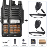 2PCS Walkie Talkies Waterproof Baofeng UV-9R PLUS 10W Portable CB Ham Radio Transceiver VHF UHF  2 Way Radio uv9r plus Hunt 10KM