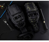 2022 New! Laser-Cut EDC Tactical Chest Bag Sling Hiking Backpack Shoulder Fishing Bags Travel Camping Molle Bag Hunting