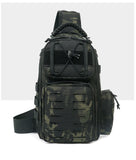 2022 New! Laser-Cut EDC Tactical Chest Bag Sling Hiking Backpack Shoulder Fishing Bags Travel Camping Molle Bag Hunting