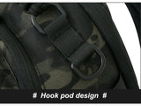 2022 New! Laser-Cut EDC Tactical Chest Bag Sling Hiking Backpack Shoulder Fishing Bags Travel Camping Molle Bag Hunting