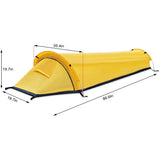 New! Ultralight Outdoor Tent 1 Person Car Travel Outdoor Tents Backpacking Waterproof Sleeping Bag For Hunting Cycling Equipment