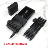 New Upgraded! High Quality 10 Pcs DART Hunting Shooting Shooter Practice Darts Self Defense Christmas Gift /Waterproof Box wish Launcher