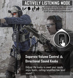 2022 New! Bluetooth 5.0 Professional Tactical Headphone Electronic Earmuffs Shooting Ear Protection for hunting Noise Reduction