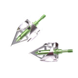 2022 New Design! 3 pcs 100 grains Broadhead Arrowheads Shooting Point Tip Archery hunting Points Outdoor Sport