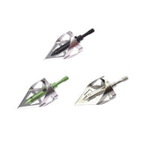 2022 New Design! 3 pcs 100 grains Broadhead Arrowheads Shooting Point Tip Archery hunting Points Outdoor Sport