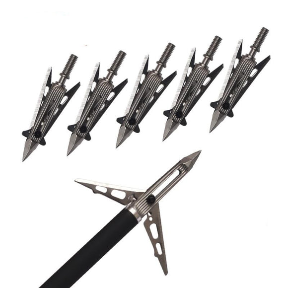 Broadhead 12 pcs bow and arrow hunting broadheads 100grain 2 blade Hot wheels arrowhead tip