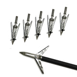 Broadhead 12 pcs bow and arrow hunting broadheads 100grain 2 blade Hot wheels arrowhead tip