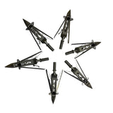 Broadhead 12 pcs bow and arrow hunting broadheads 100grain 2 blade Hot wheels arrowhead tip