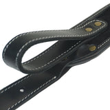 Top Quality Leather Rifle Sling with Swivels Adjustable Shell Loops Ammo Holder Strap For .30-30 .308 .30-06, .45-70