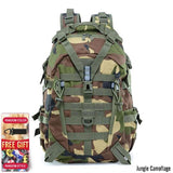 2022 new! Prepper Tactical Quick Response Backpack Outdoor Molle Camouflage Rucksack Military Assault Bag Hiking Camping Hunting Travel Knapsack