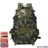 2022 new! Prepper Tactical Quick Response Backpack Outdoor Molle Camouflage Rucksack Military Assault Bag Hiking Camping Hunting Travel Knapsack