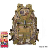 2022 new! Prepper Tactical Quick Response Backpack Outdoor Molle Camouflage Rucksack Military Assault Bag Hiking Camping Hunting Travel Knapsack