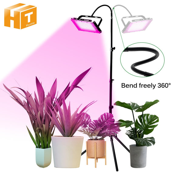 LED Grow Light Phyto Lamp 220V Full Spectrum For Greenhouse Hydroponic Plants 50W 100W 200W Growing Lamp Standing For Seedlings