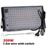 LED Grow Light Phyto Lamp 220V Full Spectrum For Greenhouse Hydroponic Plants 50W 100W 200W Growing Lamp Standing For Seedlings