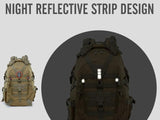 2022 new! Prepper Tactical Quick Response Backpack Outdoor Molle Camouflage Rucksack Military Assault Bag Hiking Camping Hunting Travel Knapsack