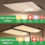 LED Grow Light Samsung LM281B 2000W 4000W 6000W Quantum Sunlike Full Spectrum Phyto Lamp For Greenhouse Plant Growth Lighting.